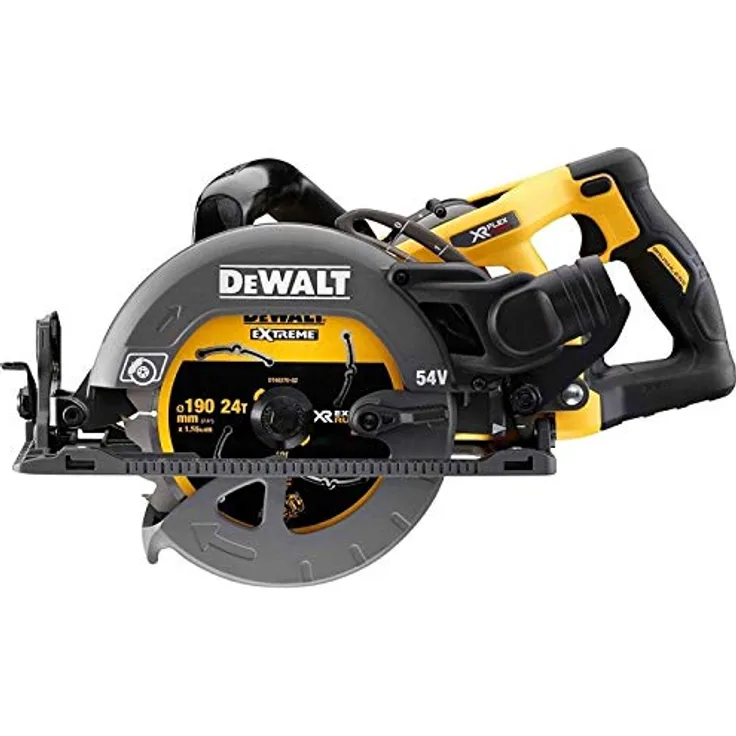 Dewalt DCS577N-XJ FlexVolt XR Kreissäge, hohe Drehmoment, 18-54 V, Schwarz-Gelb, Bare Unit, No Battery or Charger