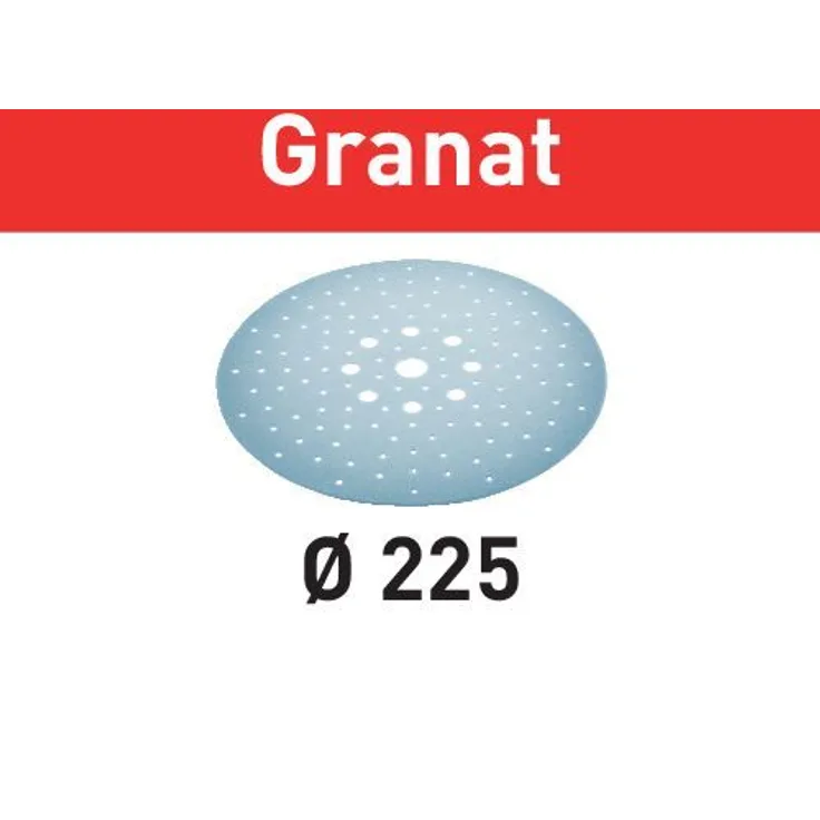Festool STF D225/128 Schleifscheibe Granat P320 225 mm 25 Stk. ( 205664 ) für Langhalsschleifer PLANEX
