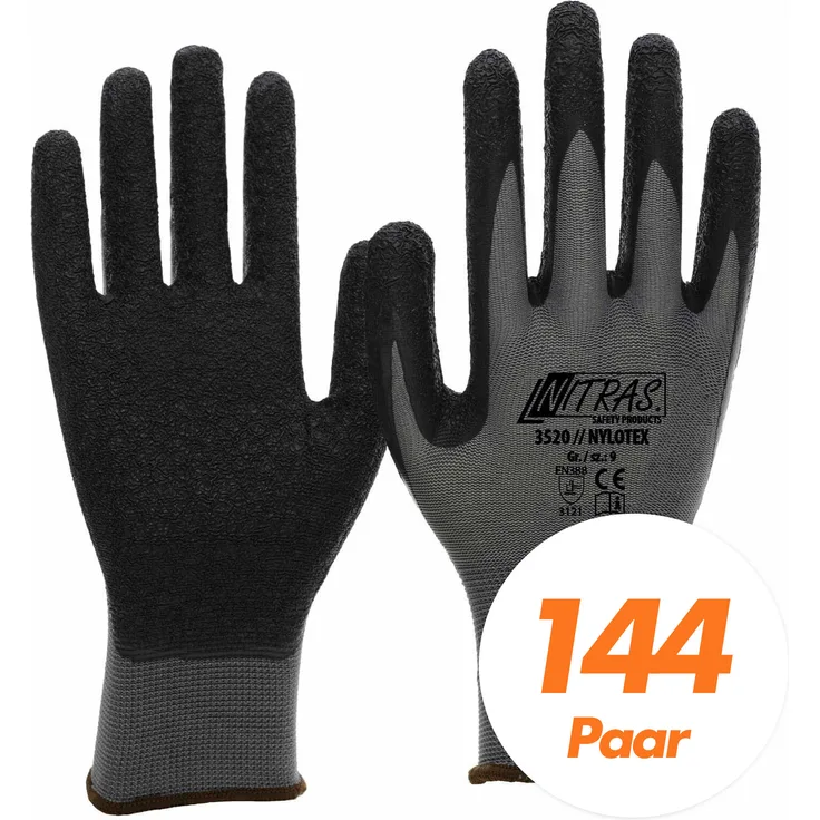 Nitras 3520 NYLOTEX Arbeitshandschuhe, 9