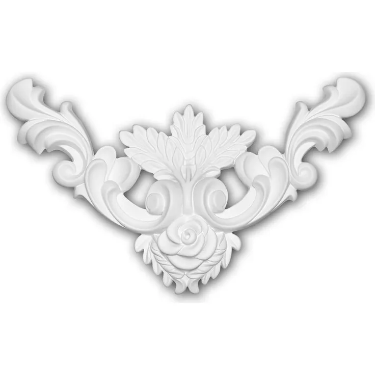 Profhome Decor - Zierelement PROFHOME 160031 Zeitloses Klassisches Design weiß
