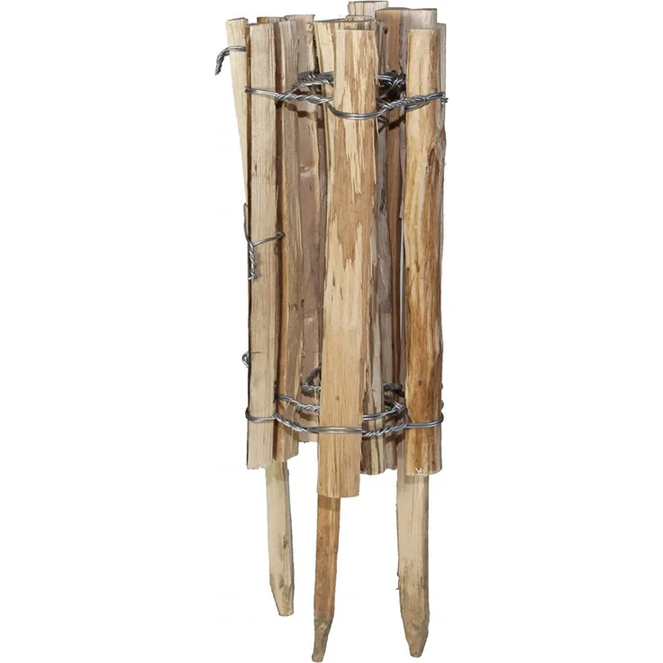 Windhager Beeteinfassung Staketenzaun, Holz, Dekozaun