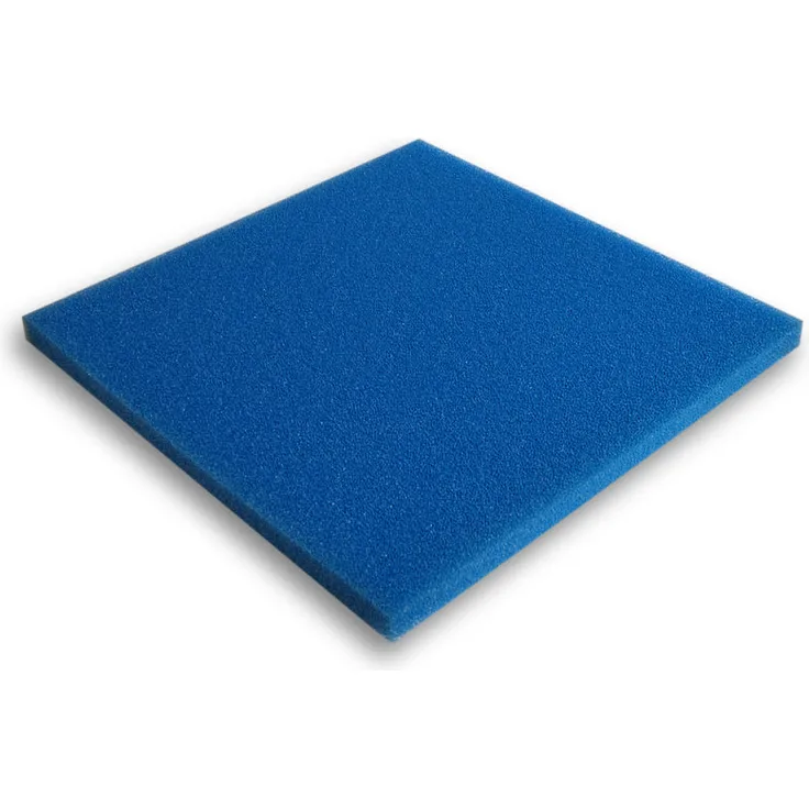 WilTec Filtermatte Schaumstoff 50x50x3cm 20ppi Teichfilter Aquarienfilter Filter Wasser