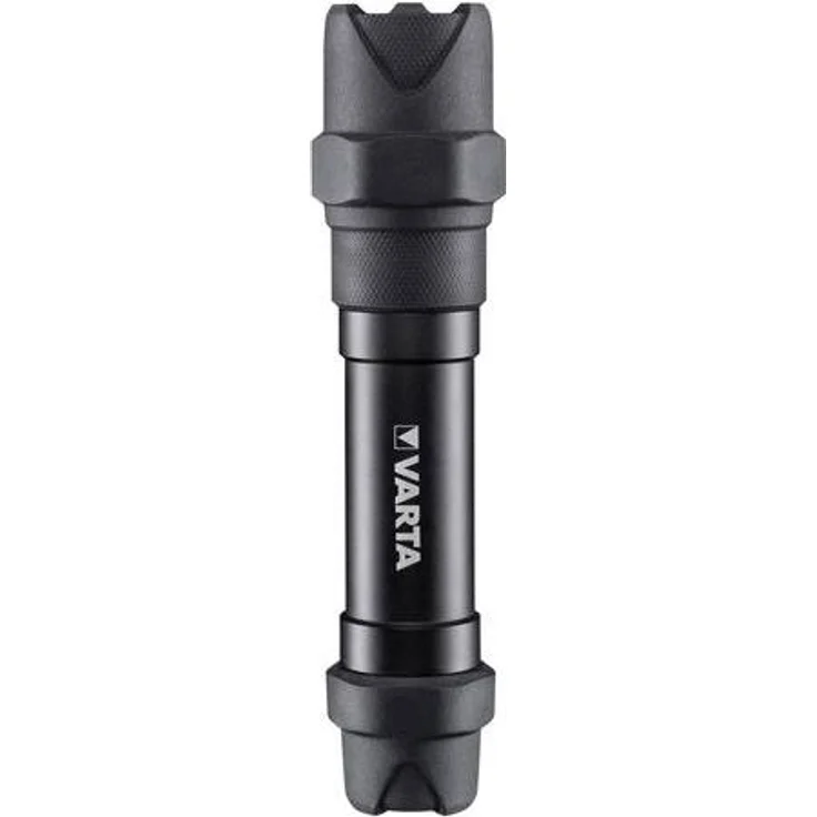 Varta LED-Taschenlampe Indestructible F30 Pro 6AA mit Batt. schwarz – Bild 1