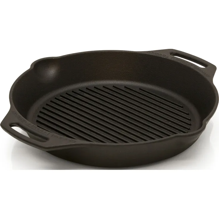 Petromax Grill & Feuerpfanne Ø 30 cm mit 2 Henkel - gp30h-t Gusspfanne
