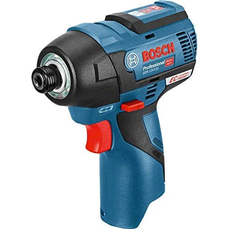 Bosch Professional 06019E0003 Drehschlagschrauber GDR 12V-110 (ohne Akku, 12 V, max. Drehmoment: 110 Nm, in L-BOXX) – Bild 2
