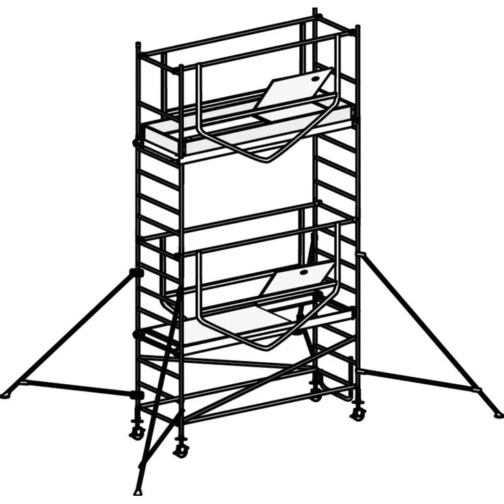 Fahrgerüst ADVAND SAFE-T, Modul 1+2