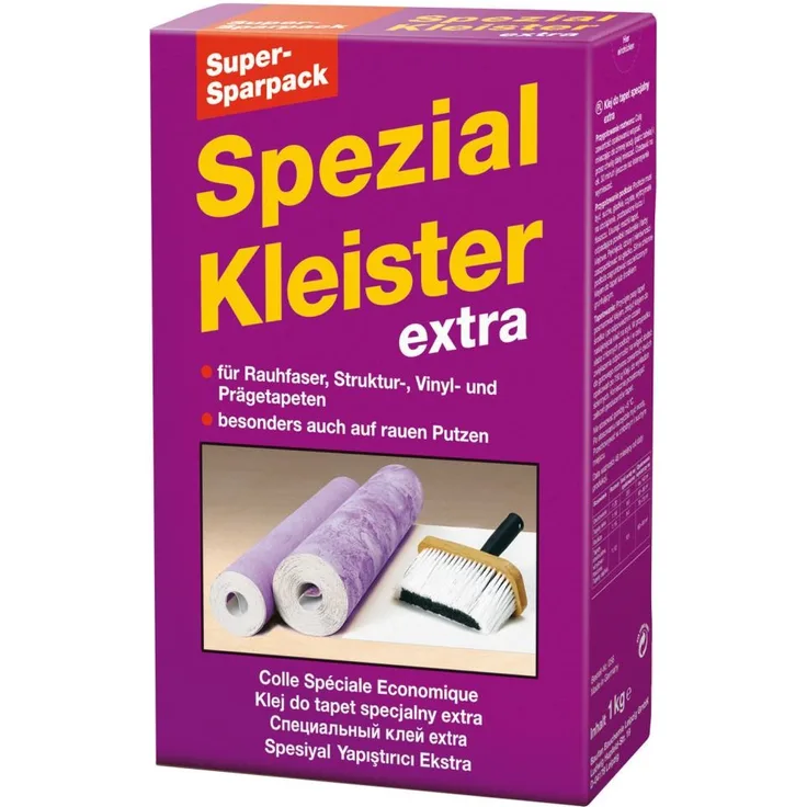 Decotric Tapetenkleister Spezial 1 kg, extra Sparpack