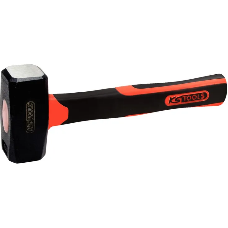 KS Tools 142.5126 Fäustel mit Fiberglasstiel, 1250g