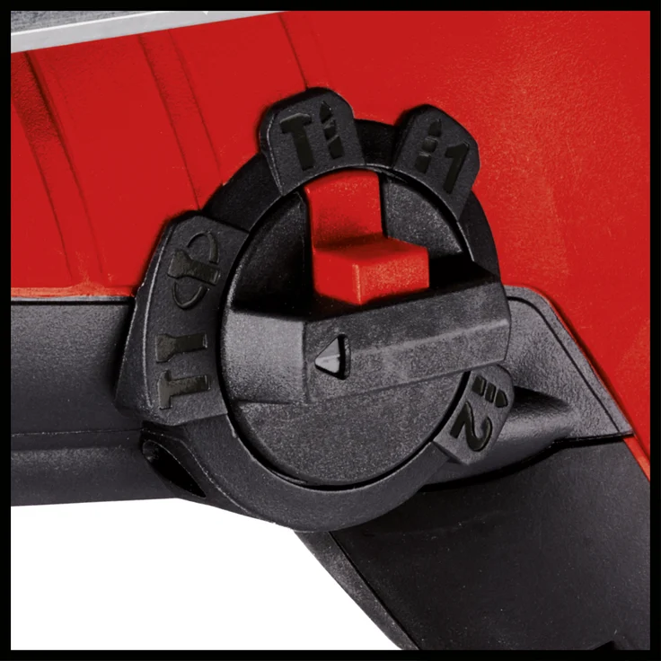 Einhell Bohrhammer TE-RH 28 5F (950W, Schlagzahl 4.500-Min, 3 J Schlagstärke, Dauerlaufarretierung, pneumatisches Schlagwerk, SDS-Plus, Drehzahl-Elektronik, Metall-Bohrtiefenanschlag, inkl. E-Box) – Bild 7