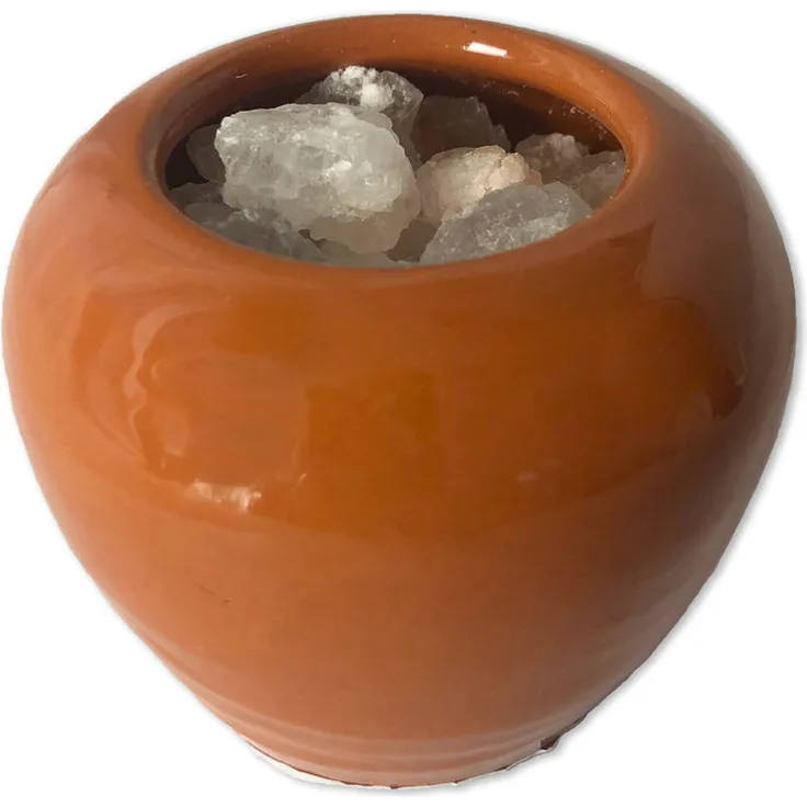 Sauna Aromabecher mit Solebrocken