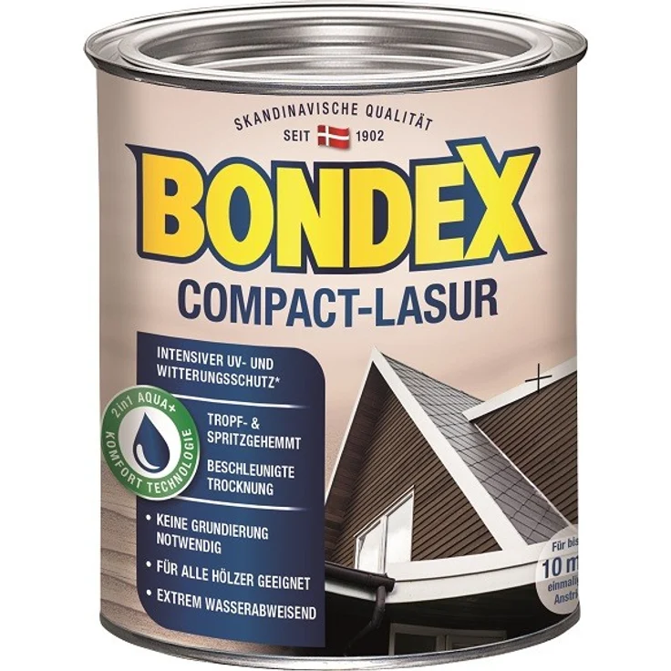 Bondex Compact Lasur 750 ml, farblos – Bild 1