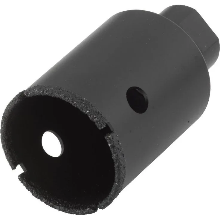 Wolfcraft 5944000 1 Diamant-Lochsäge Ceramic Ø 40 mm für Winkelschleifer