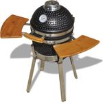 Kamado Barbecue Holzkohlegrill Räucherofen Keramik 76 cm