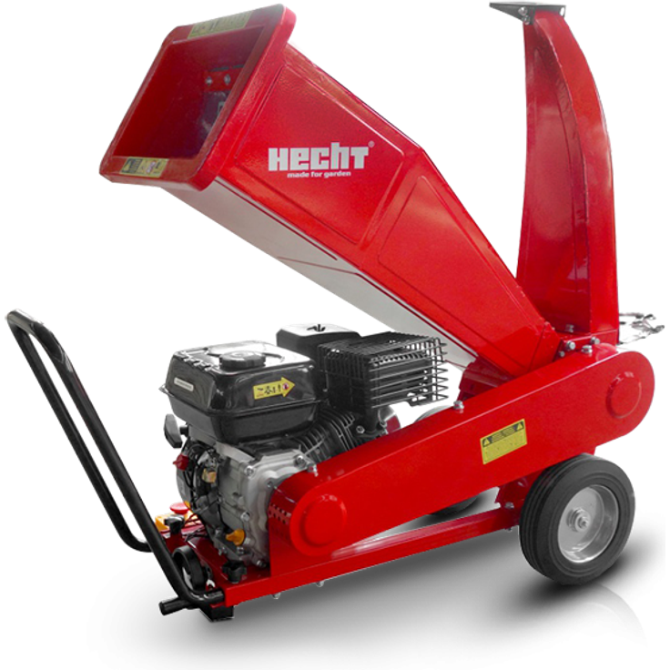 Hecht 6208 BenzinHäcksler Aststärke 70 mm 4TaktMotor Hubraum 208 ccm Gewicht 56 kg