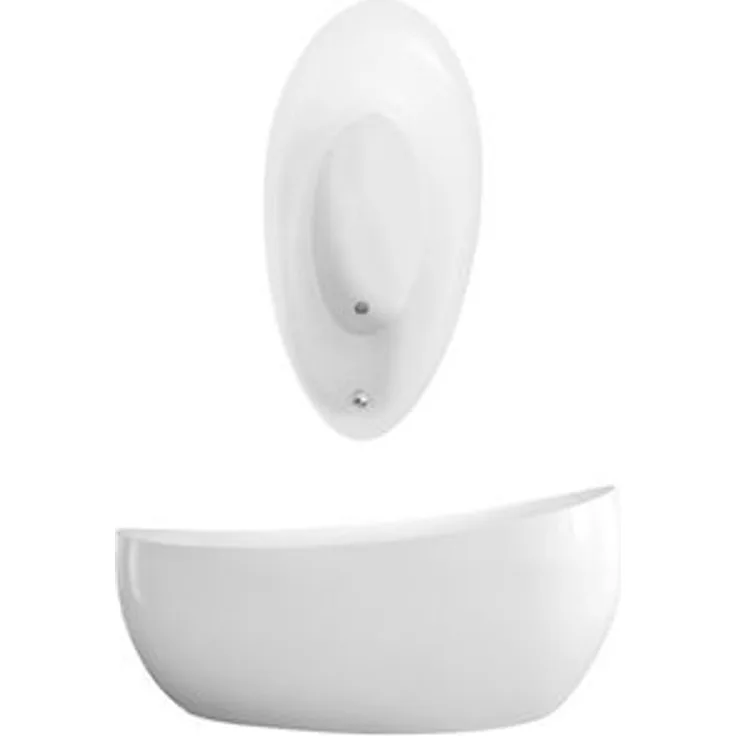 Villeroy & Boch AVEO Freistehwanne Spezielle Form, 1900 x 950 mm weiß (UBQ194AVE9W1V01)