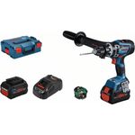 Bosch Professional GSB 18V-150 C Akku-Schlagbohrschrauber BITURBO 150 Nm 2x Akku 8,0 Ah L-Boxx