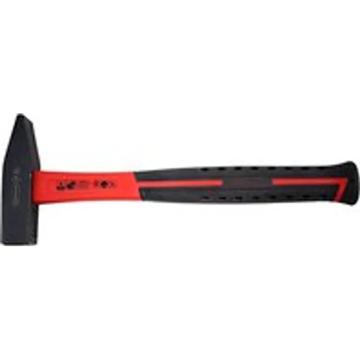 Connex Schlosserhammer 500 g, Glasfaserstiel - Hammer - Ingenieurhammer - Stahlhammer - Werkzeug - COX603500