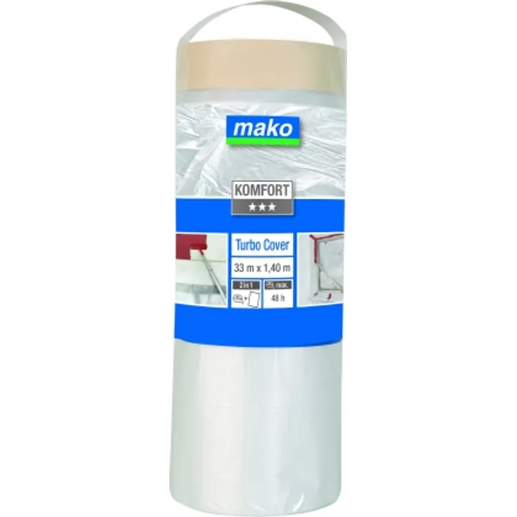 Mako Turbo Cover Abdeckfolie Ersatzrolle 1400mm x 33 mm Nr. 839006