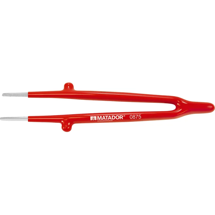 MATADOR 0875 0001 Pinzette gerade VDE, 150 mm