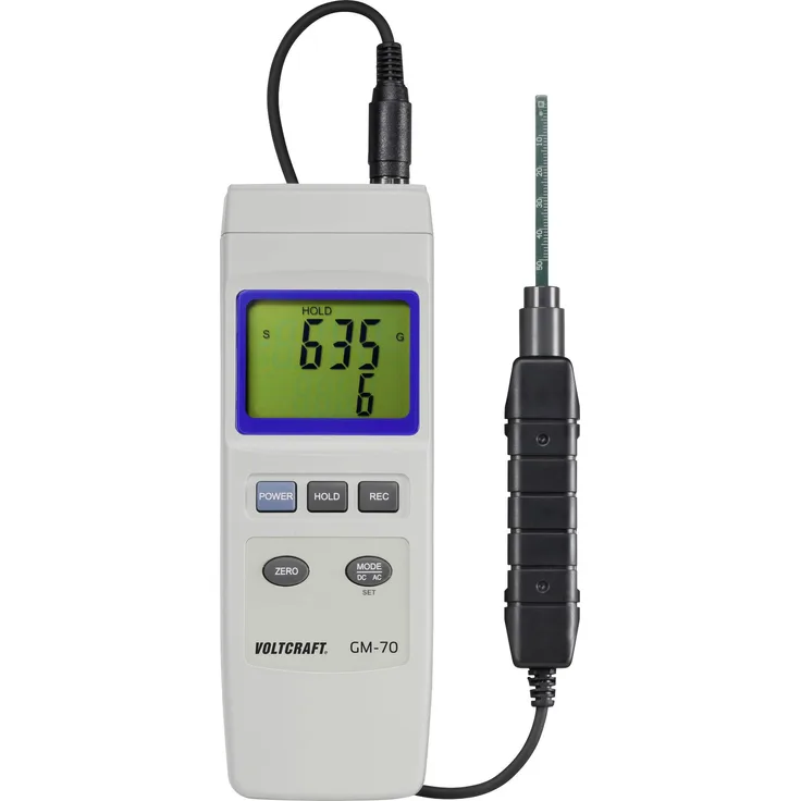 VOLTCRAFT GM-70 Magnetfeld Analysegerät