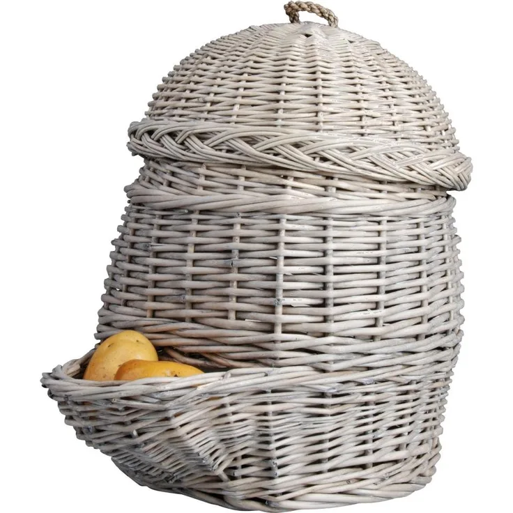 Esschert Design Kartoffelkorb, grau