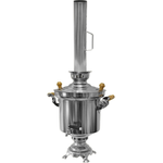 LeGro Holzkohle Samowar 5 Liter mit Schornstein