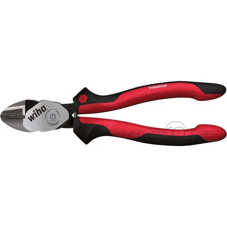 Wiha BiCut Industrial- umschaltbarer Hebel-Kraftseitens chneider Heavy Duty Lever Diagonal Cutter. (38189)