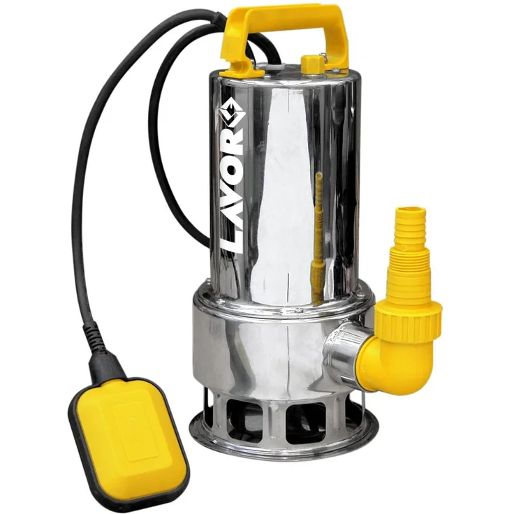 Lavor EDS-M 15000 Tauchpumpe Schmutzwasserpumpe 1.100 Watt 15.000 l/h Entwässerung max. Förderhöhe 9,5 m max. Förderdruck 0,9 bar max. Ansaughöhe 8 m max. Partikelgröße 25 mm