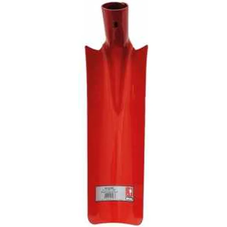 RUHR-BRILLANT Wasserfurchenschaufel, rot pulverbeschichtet, Dülle