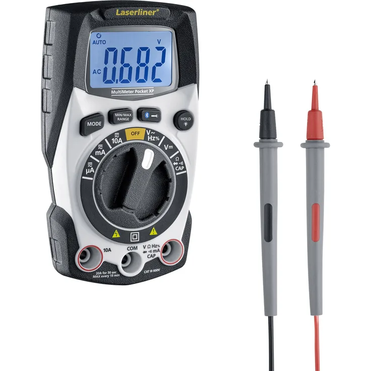 Laserliner MultiMeter Pocket XP Hand-Multimeter digital CAT III 600 V, CAT IV 600V Anzeige Counts: 4000