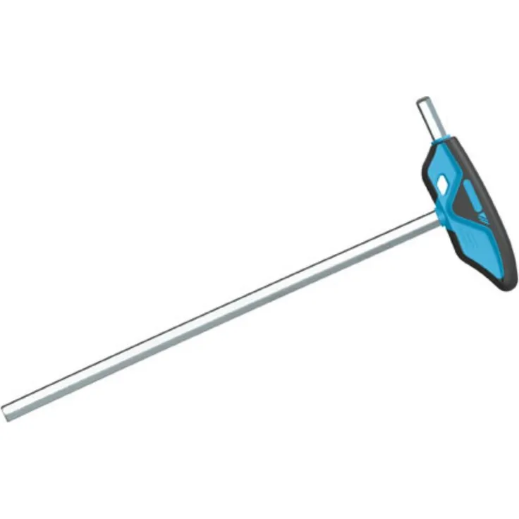 GEDORE DT 2142 4 Winkelschraubendreher mit 2K-T-Griff 4 mm