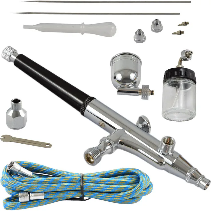 AGORA-TEC Airbrush Pistole Kit AT-AK-02 - Agora-tec