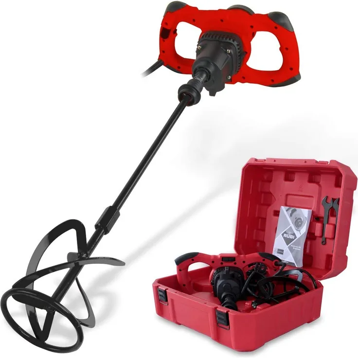 Rubi - Rührwerk mit Koffer, 230 V, rot
