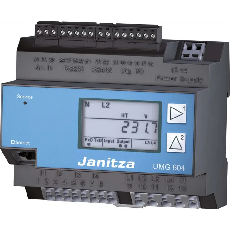 Janitza Netzanalysator UL 95..240VAC,13 UMG 604E-PRO230VUL, 5216202