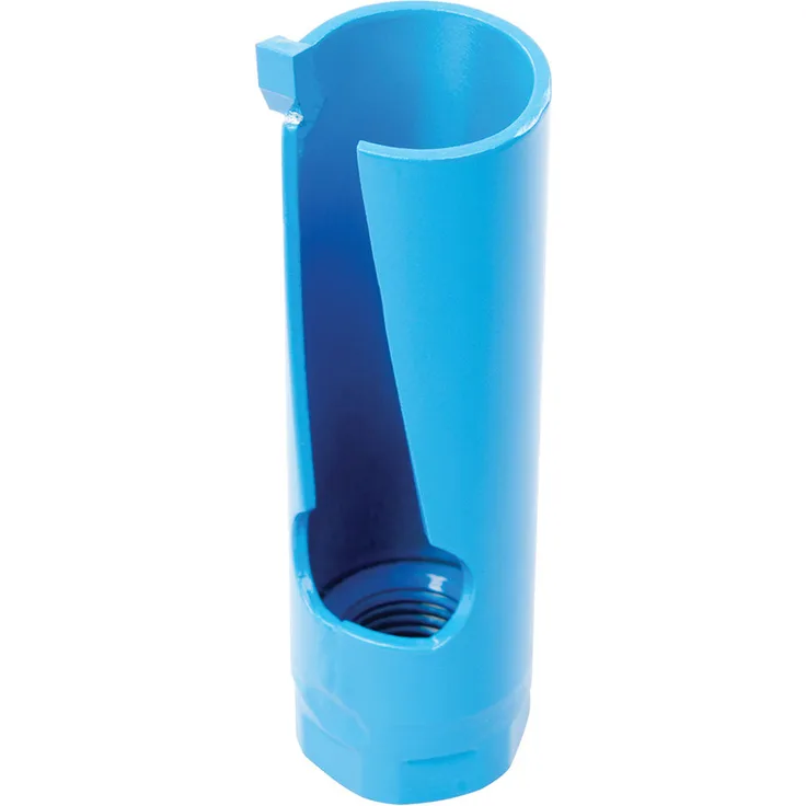 Silverline 650763 Universal-Hartmetall-Lochsäge, 750 W, 1 V, blau, 22 mm