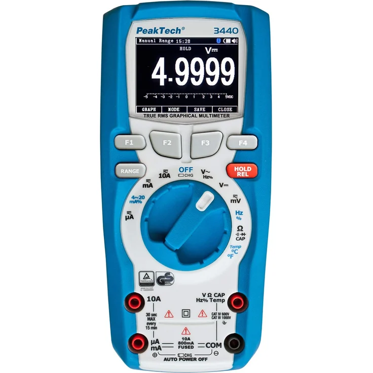PeakTech 3440 - Multimeter digital 49999 Counts grafisch – Bild 1