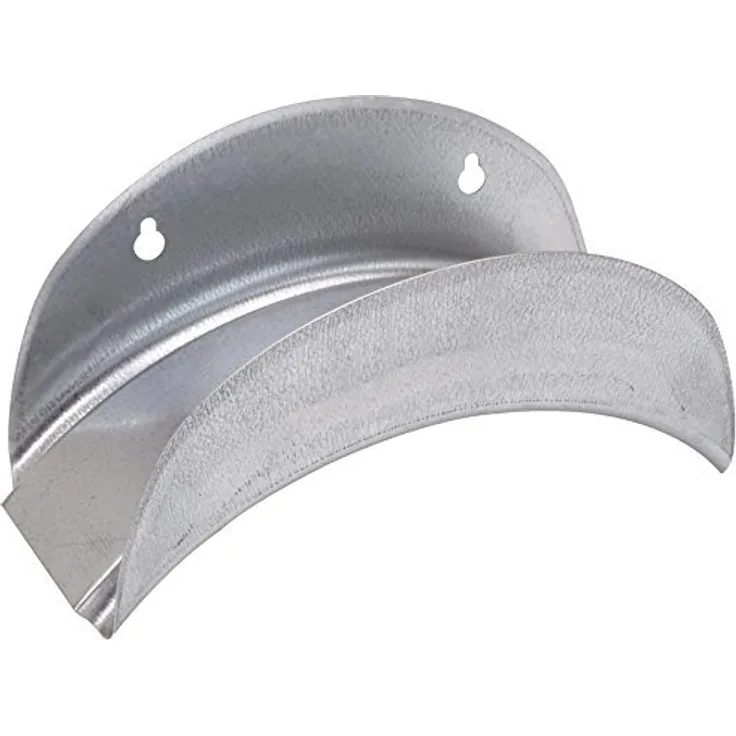 Meister Schlauchhalter - Aus verzinktem Stahl - Mit Kantenschutz - Geeignet für 25 m Schlauch (1-2 Zoll) - Wandschlauchhalter - Aufhängemöglichkeit für Gartenschlauch - Schlauchhalterung - 9926050 - Preisvergleich