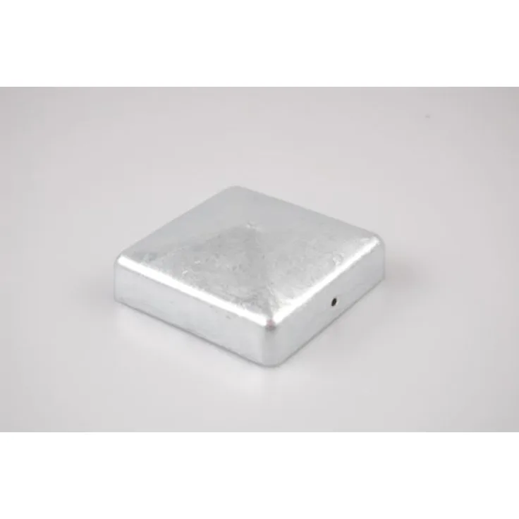 Pfostenkappe verzinkt 101mm Pyramide Abdeckkappe für Pfosten 10x10cm