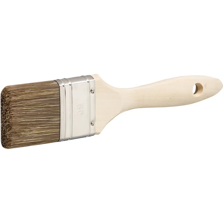 Colorus Profi Flachpinsel Malerpinsel Farbpinsel Lasur Lasurpinsel Holzölpinsel 50mm