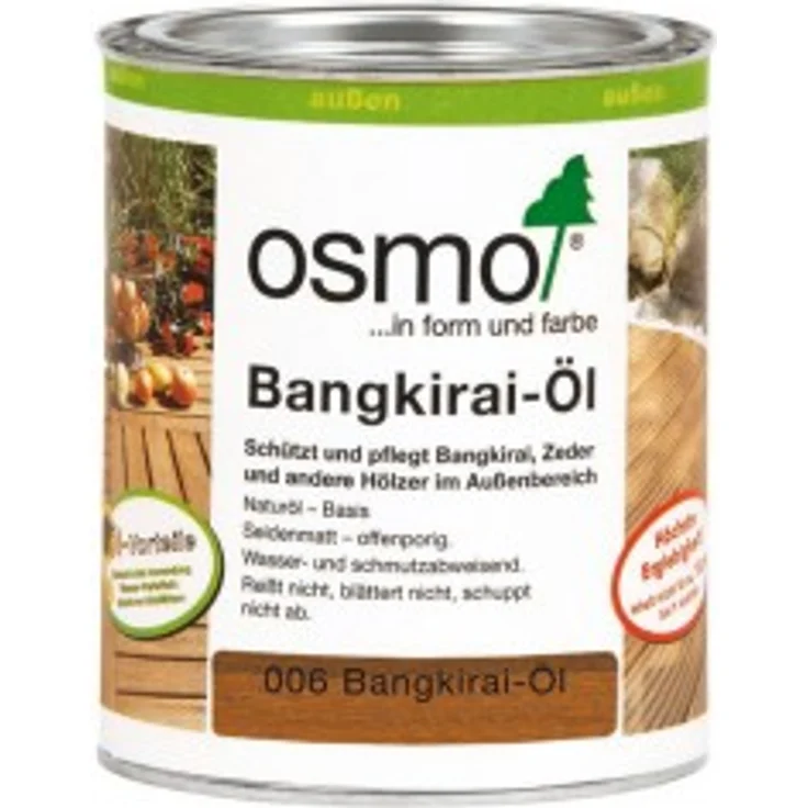 Osmo Bangkirai 0,75 ltr. 006 Naturgetönt – Bild 1