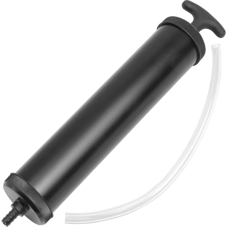Deuba Ölabsaugpumpe 500 ml Volumen 300 mm Schlauchlänge Ölumfüllpumpe Handpumpe Flüssigkeitspumpe Saugpumpe Absaugpumpe Sonstiges Handwerkzeug