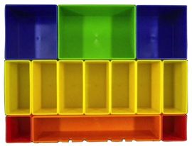 Makita P-83652 Boxeneinsatz mit farbigen Boxen