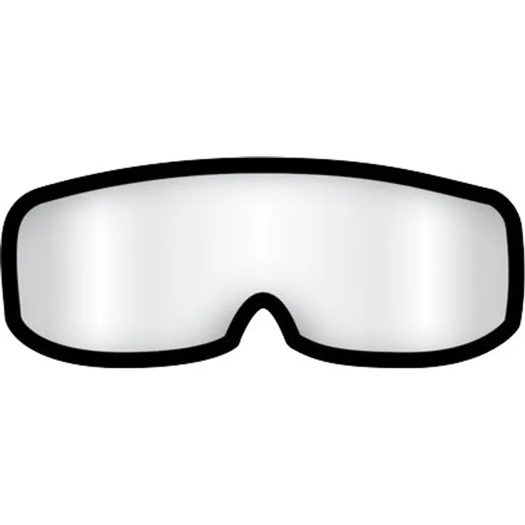 Univet Ersatzscheibe 04.20.65 mit klarem Glas aus Polycarbonat