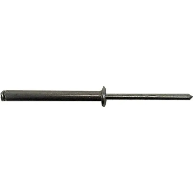 Gesipa Blindniete Alu-Stahl 5 x 30 mm, 100 Stück, (1454051) Blindniettechnik, Grau