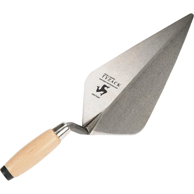 Spear & Jackson Tyzack Maurerkelle, breit, mit kurzem Holzgriff mit Kunststoffhülle, 28 cm