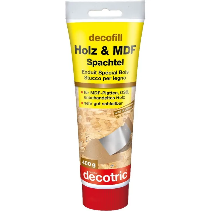 Decotric Holz- und MDF Spachtel 400 g