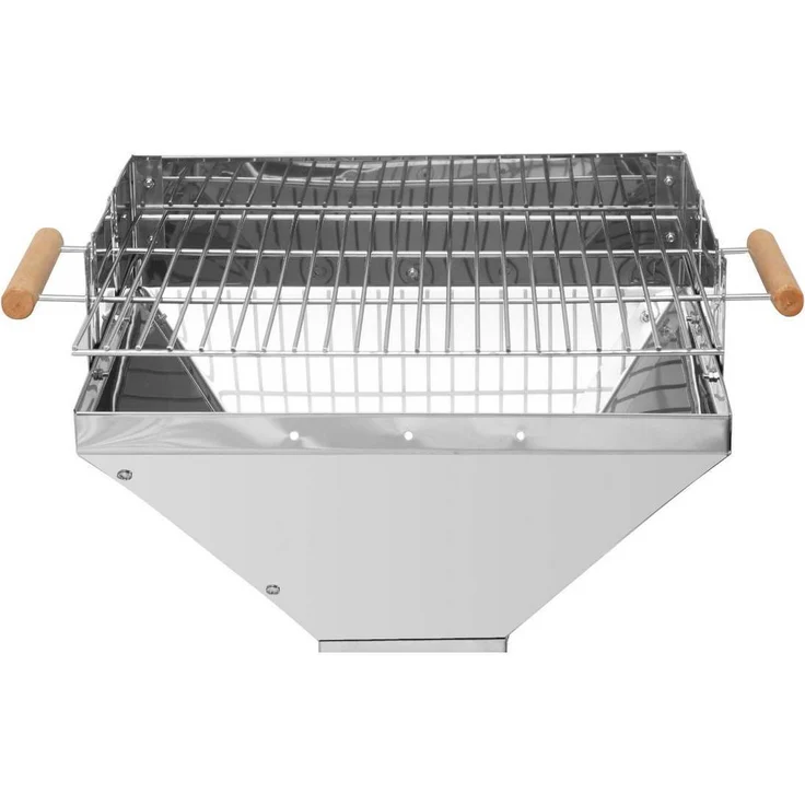 Tepro Holzkohlen Trichtergrill Vista, Silber – Bild 3