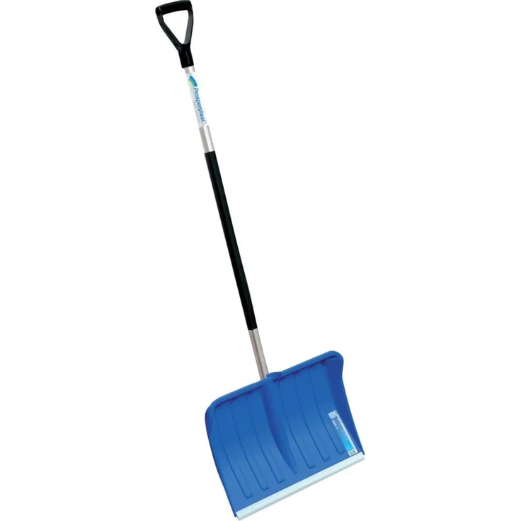 Prosperplast Schneeschaufel mit Aluminium-Stiel Schneeschieber Schneeschippe Schneeräumer Schaufel