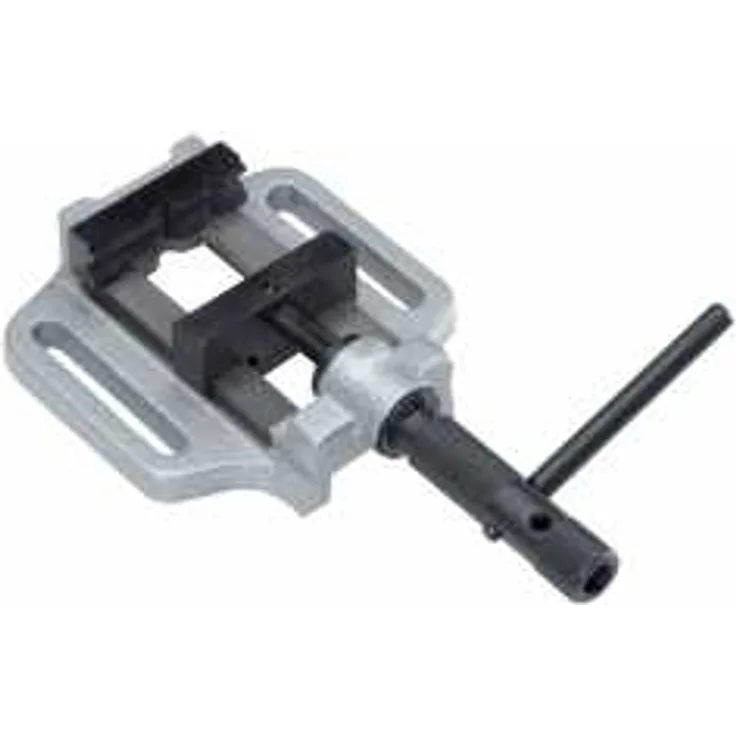 Maschinenschraubstock 3- 75 mm mit Prismenbacke, Spannweite 82mm