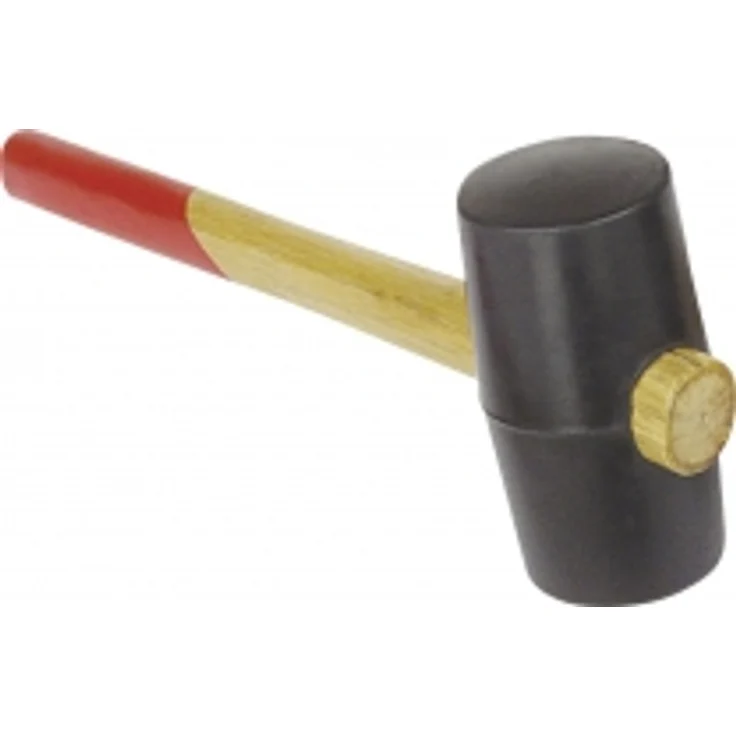 Brüder Mannesmann M 709-065 Hartgummihammer, 65 mm Durchmesser, 1 Stück - Preisvergleich – Bild 1